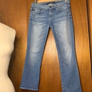 Big Star Rikki Low Rise Cropped Jeans Size 26
